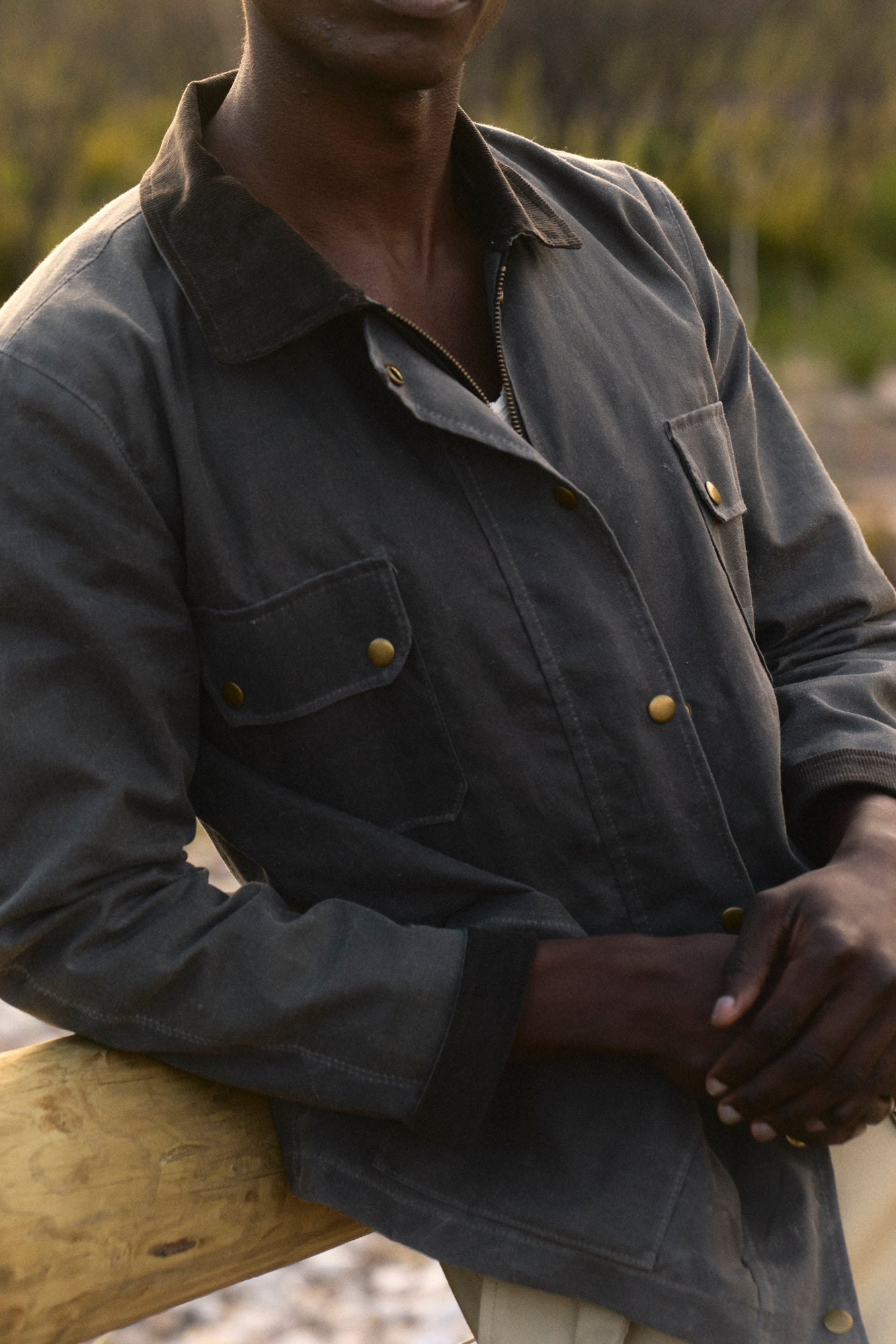 Charlie - Waxed Canvas Jacket