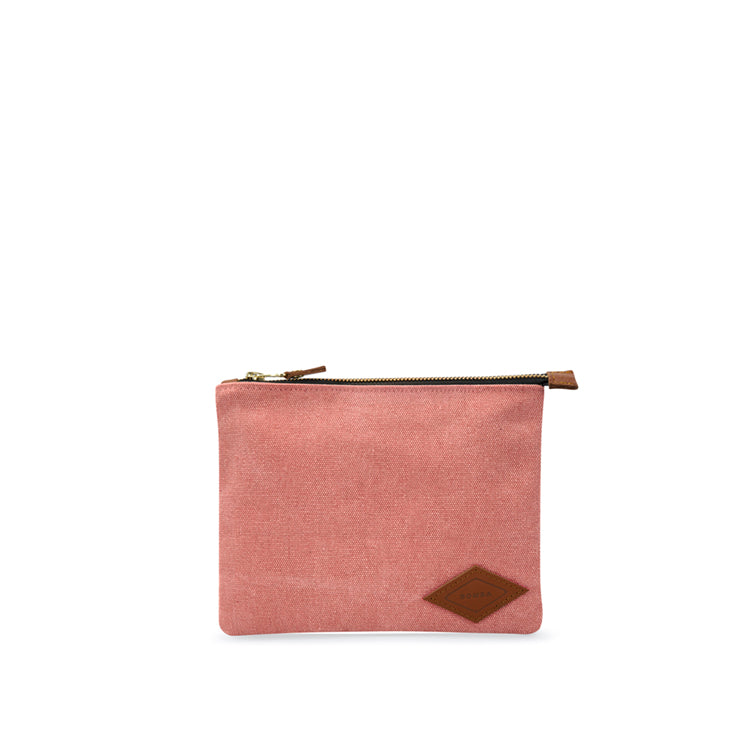 Medium Canvas Pouch in pink